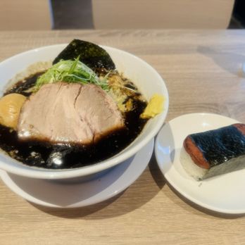 Ramen Mik - That little spam musubi was packed with flavor!! BST ramen!! - Ramen Near Me - Escondido, California