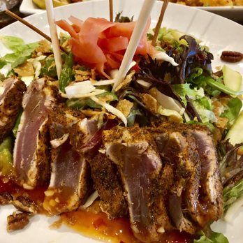 Flamestone American Grill - Ahi Tuna Salad - American Near Me - Oldsmar, Florida Flamestone American Grill - Ahi Tuna Salad - American Near Me - Oldsmar, Florida