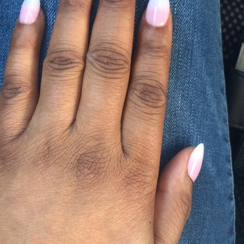 Le Nails - What I got... if you don't know how to do ombre service then do not offer it. This looks nothing like what I asked for - Nail Salons Near Me - Savannah, Georgia Le Nails - What I got... if you don't know how to do ombre service then do not offer it. This looks nothing like what I asked for - Nail Salons Near Me - Savannah, Georgia