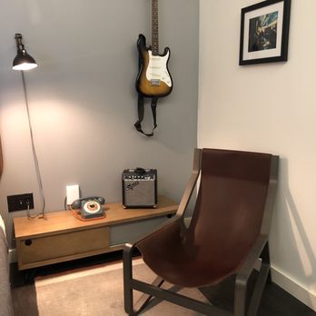 Moxy Minneapolis Uptown - Music minimalist is what I like to call it. - Hotels Near Me - Minneapolis, Minnesota
