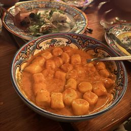 Gnocchi vodka