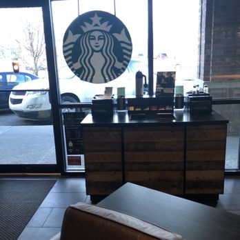 Starbucks - Entrance and cream/sugar station - Coffee & Tea Near Me - Indianapolis, Indiana