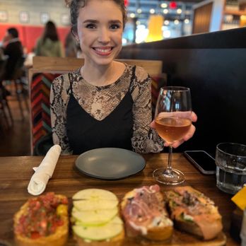 Postino Heights - Charcuterie board and rosé - $15 when split with a friend! - Wine Bars Near Me - Houston, Texas