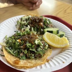 Tacos Y Tortas Chalios - The Carne Asada tacos are on point but get the hot sauce on the side. It is extremely spicy. 2/11/26