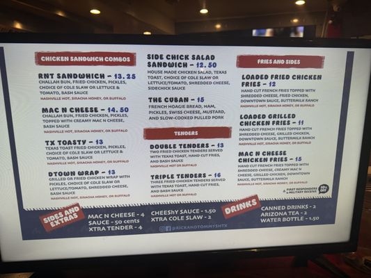 Menu photo 2 Rick and Tommy’s Underground Kitchen Houston, TX Menu photo 2 Rick and Tommy’s Underground Kitchen Houston, TX