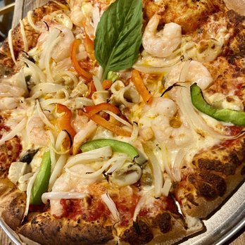 Up North Pizzeria - New Hampshire Seafood pizza! If you like seafood Jon your pizza this is it! - Pizza Near Me - Goldsboro, North Carolina Up North Pizzeria - New Hampshire Seafood pizza! If you like seafood Jon your pizza this is it! - Pizza Near Me - Goldsboro, North Carolina