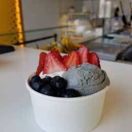 Black Sesame Ice Cream