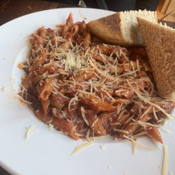 Rustic Inn Cafe - Pasta puttanesca - Burgers Near Me - Two Harbors, Minnesota
