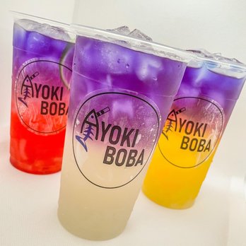 Ayoki Japan - Butterfly Ombré lemonade - Japanese Near Me - Lutz, Florida