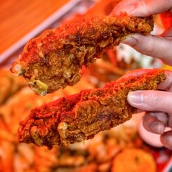 Penny's Hot Chicken - Chicken tenders HUGE!!