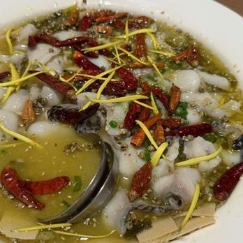 TAI ER Sichuan Cuisine - Signature Sauerkraut Fish for Two / 老坛子酸菜鱼（双人份) - Szechuan Near Me - Flushing, New York