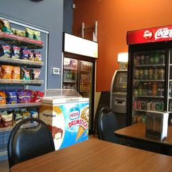 Chuck's Deli & Convenience - Inside the deli.
