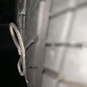 Andino's Tires Services - This was in my tire from the storms on Monday 8/19 - Tires Near Me - Charlotte, North Carolina Andino's Tires Services - This was in my tire from the storms on Monday 8/19 - Tires Near Me - Charlotte, North Carolina