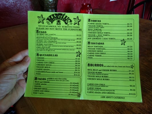 Menu photo 2 Martin's Comida Chingona Tucson, AZ Menu photo 2 Martin's Comida Chingona Tucson, AZ