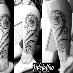 Art Tribal Tattoo Shop - Cheville mollet