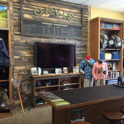 Orvis - Their fishing info board.