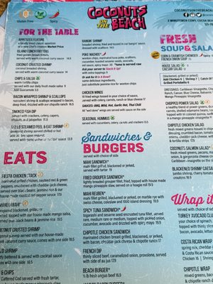Menu photo 4 Coconuts On The Beach Cocoa Beach, FL Menu photo 4 Coconuts On The Beach Cocoa Beach, FL