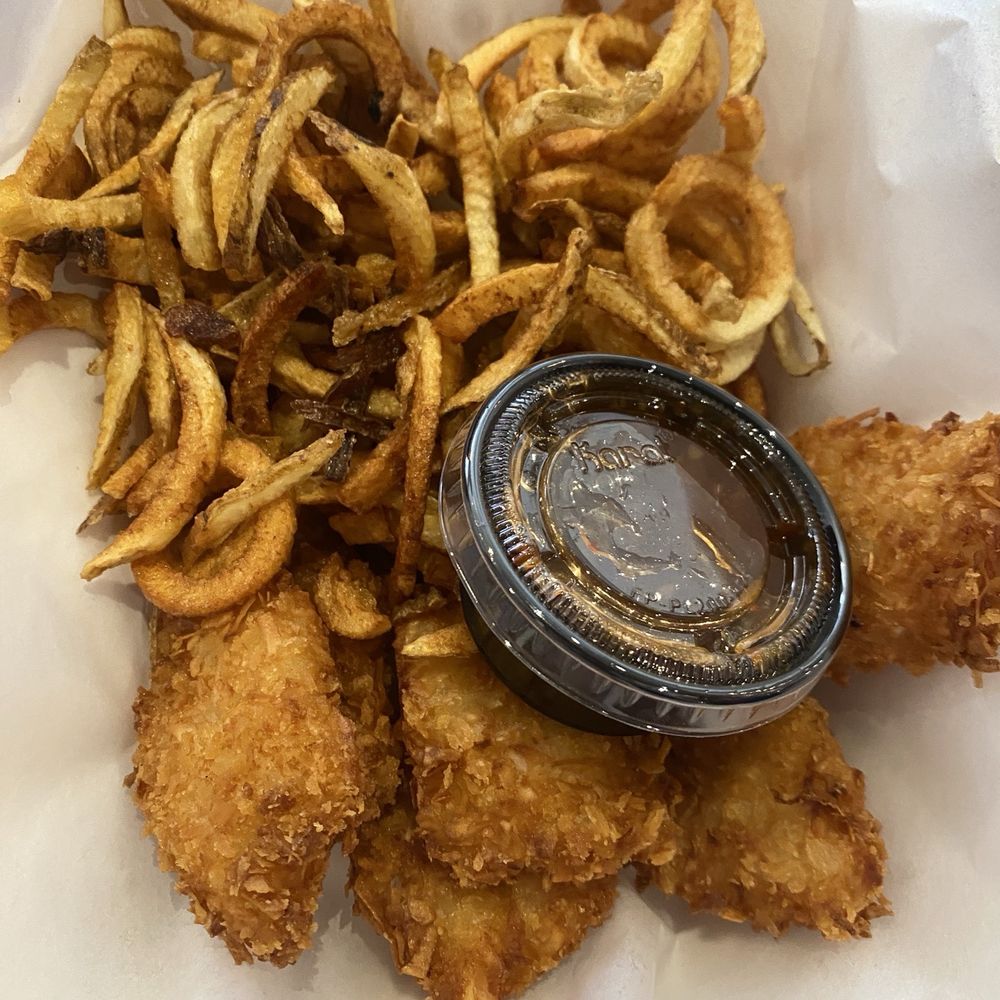 Coconut shrimp basket Coconut shrimp basket