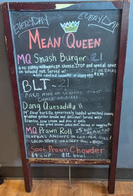 Menu photo 3 Mean Queen Sitka, AK Menu photo 3 Mean Queen Sitka, AK