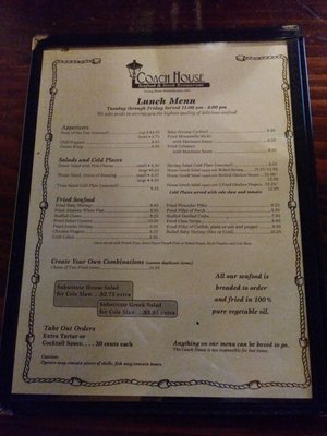 COACH HOUSE SEAFOOD & STEAK RESTAURANT - 31 Reviews - 508 West State St
