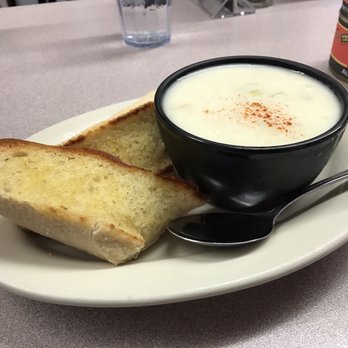 Fishermen's Korner Restaurant - cup of clam chowder - Seafood Near Me - Garibaldi, Oregon