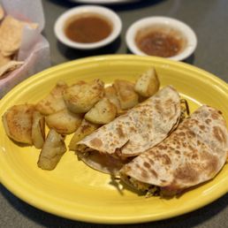 Breakfast tacos with home potatoes Breakfast tacos with home potatoes
