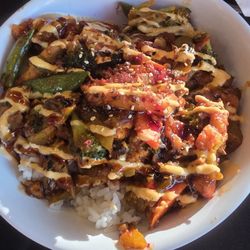 Ohana Hut - Korean chicken bowl