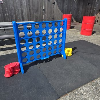 Firehouse Axes - Giant Connect 4, Giant Tetris and Kids' Axe Throwing (plastic) available outside! - Axe Throwing Near Me - Vancouver, Washington Firehouse Axes - Giant Connect 4, Giant Tetris and Kids' Axe Throwing (plastic) available outside! - Axe Throwing Near Me - Vancouver, Washington