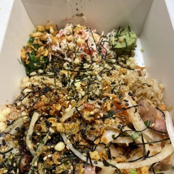 Hokee Poke - $22.99 per order for this? It almost looks like they made one order and shared it into two orders. What a rip off! - Seafood Near Me - Elk Grove, California Hokee Poke - $22.99 per order for this? It almost looks like they made one order and shared it into two orders. What a rip off! - Seafood Near Me - Elk Grove, California