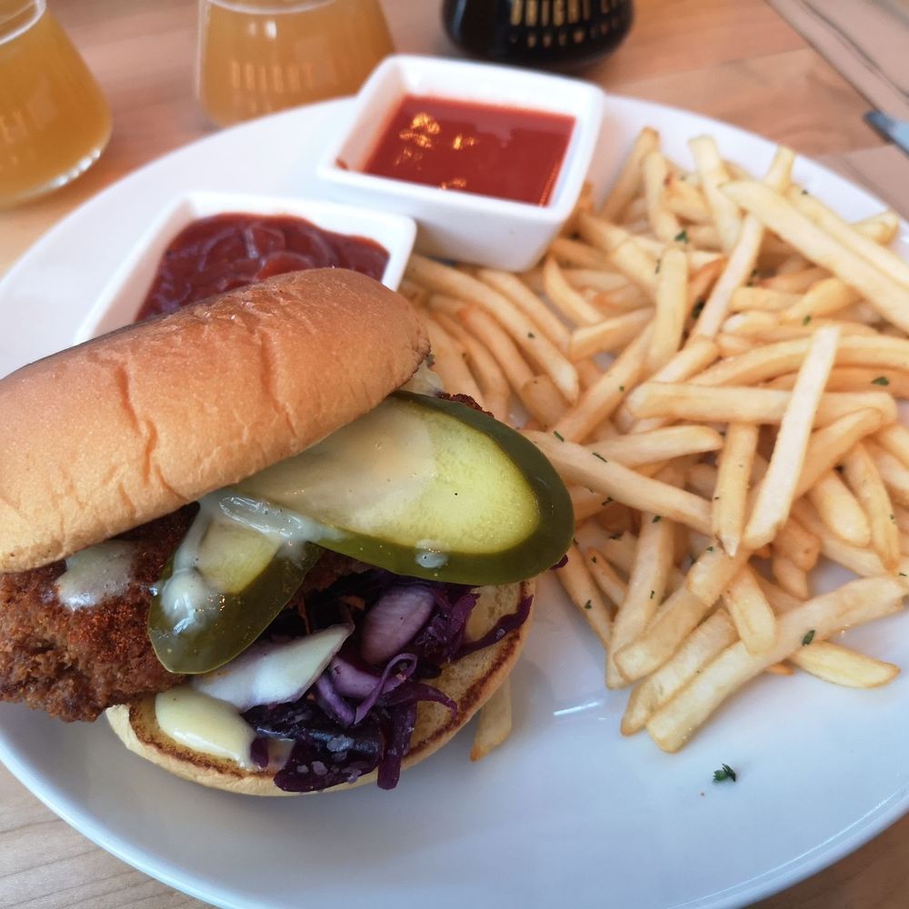 Nashville chicken and fries