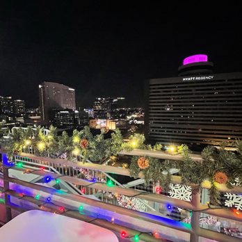 Floor 13 Rooftop Bar - Views from the rooftop bar - Cocktail Bars Near Me - Phoenix, Arizona