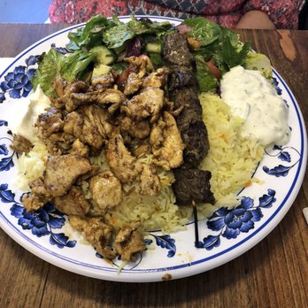 Wally's Cafe - Lamb -Chicken Combo - Mediterranean Near Me - Rocklin, California Wally's Cafe - Lamb -Chicken Combo - Mediterranean Near Me - Rocklin, California