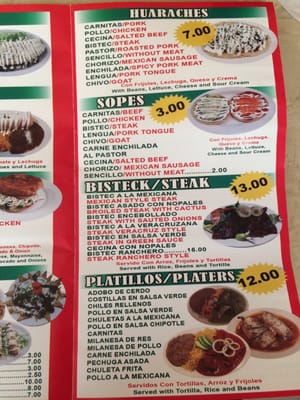 Menu photo 3 Taqueria Chila Corp. Queens, NY Menu photo 3 Taqueria Chila Corp. Queens, NY