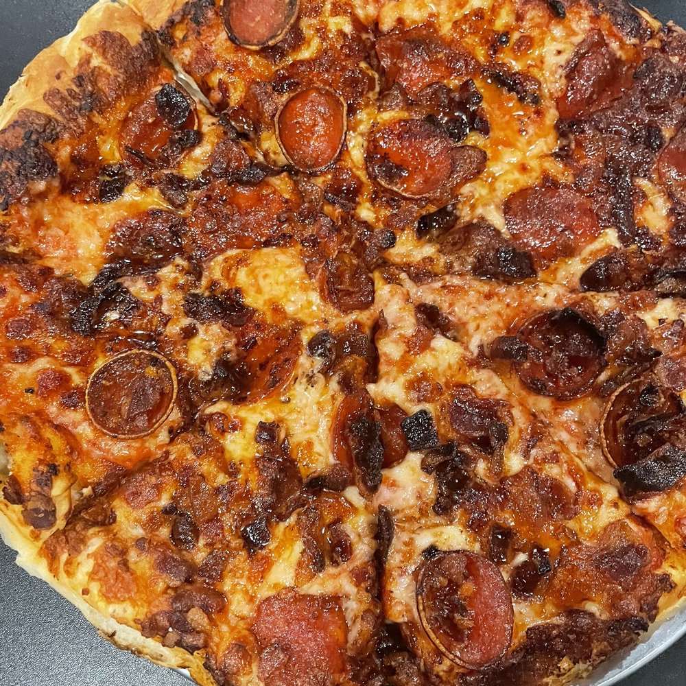 Ljs Kitchen - Pepperoni and Bacon Pizza - Pizza Near Me - Woonsocket, Rhode Island