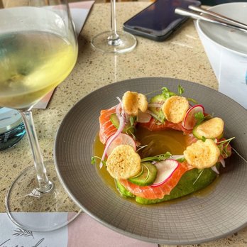 Waverly - Salmon Ceviche - Breakfast & Brunch Near Me - Cardiff, California Waverly - Salmon Ceviche - Breakfast & Brunch Near Me - Cardiff, California