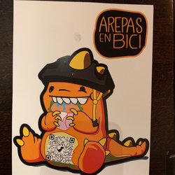 Arepas En Bici - Logo