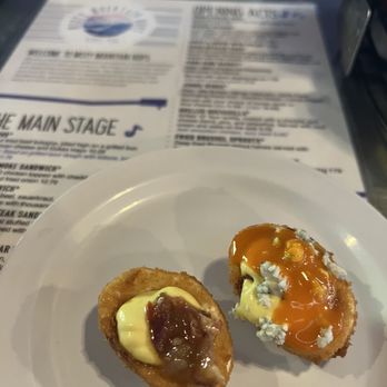 Misty Mountain Hops - Fried deviled eggs - Bars Near Me - Blue Ridge, Georgia Misty Mountain Hops - Fried deviled eggs - Bars Near Me - Blue Ridge, Georgia