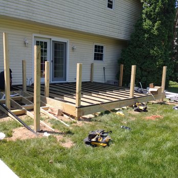 Troy McKee - the deck being built - General Contractors Near Me Troy McKee - the deck being built - General Contractors Near Me