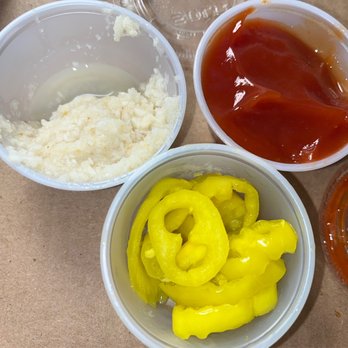 Nick's Old Original Roast Beef - Accompaniments - Horseradish, Peppers, Ketchup - Dive Bars Near Me - Philadelphia, Pennsylvania Nick's Old Original Roast Beef - Accompaniments - Horseradish, Peppers, Ketchup - Dive Bars Near Me - Philadelphia, Pennsylvania