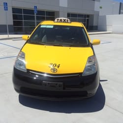 Yellow And Black Cab