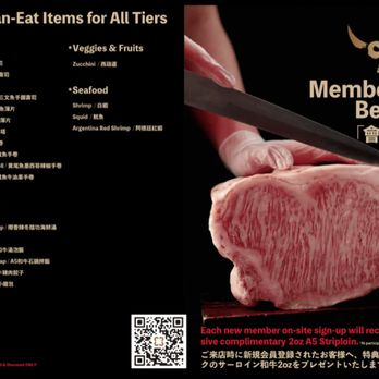 Chubby Cattle - Menu - Included Items - Barbeque Near Me - Pleasanton, California