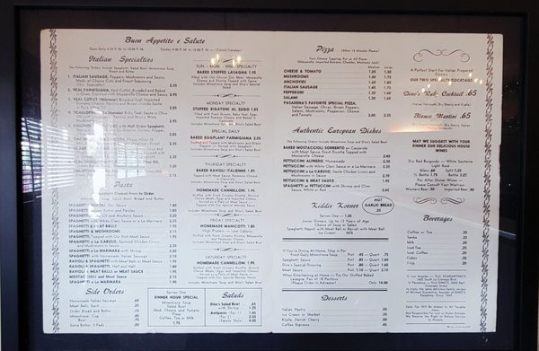 Menu photo 2 Scarantino's Italian Inn Glendale, CA Menu photo 2 Scarantino's Italian Inn Glendale, CA