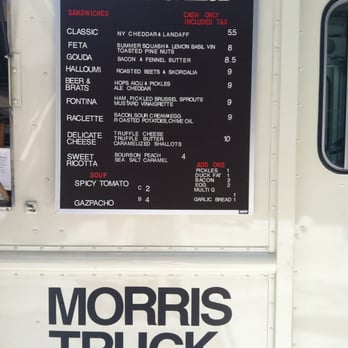 Morris Grilled Cheese Truck - Sandwiches Near Me