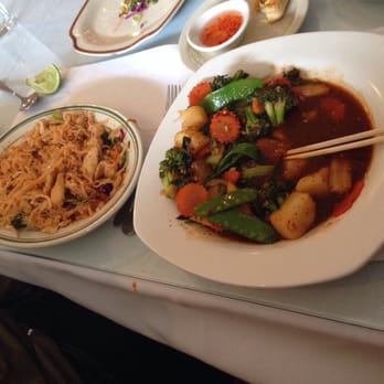 Beau Thai - Pad Thai and Thai basil. Delicious!! - Thai Near Me - Evergreen, Colorado
