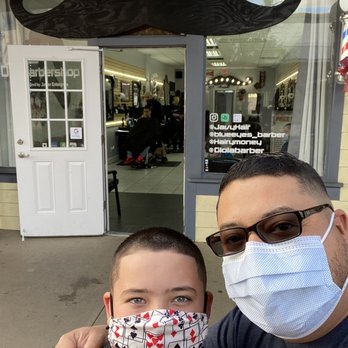 OT Barbershop - My son and I at OT Barbershop after we got haircuts. - Barbers Near Me - Kissimmee, Florida OT Barbershop - My son and I at OT Barbershop after we got haircuts. - Barbers Near Me - Kissimmee, Florida