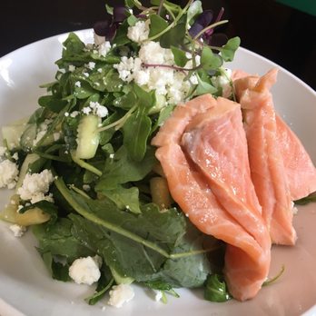 Dimes - Spring salad with pickled salmon - New American Near Me - New York, New York Dimes - Spring salad with pickled salmon - New American Near Me - New York, New York