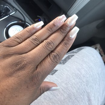 First Nailz - I don't remember the man who did this set but he sits in the first row on the left side next to Andy! - Nail Salons Near Me - Las Vegas, Nevada