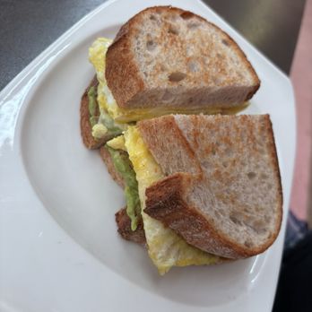 Cafe Club - Egg sandwich with sourdough bread - Sandwiches Near Me - Hollywood, Florida