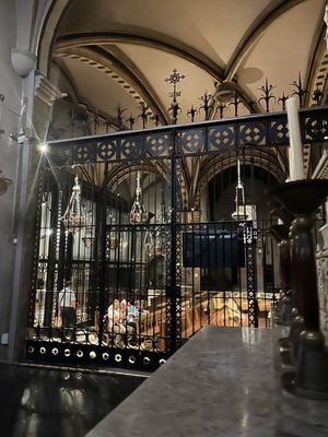 Santa Maria de Montserrat Abbey by null