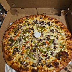 West Avenue Pizzeria - The works pizza, amazing